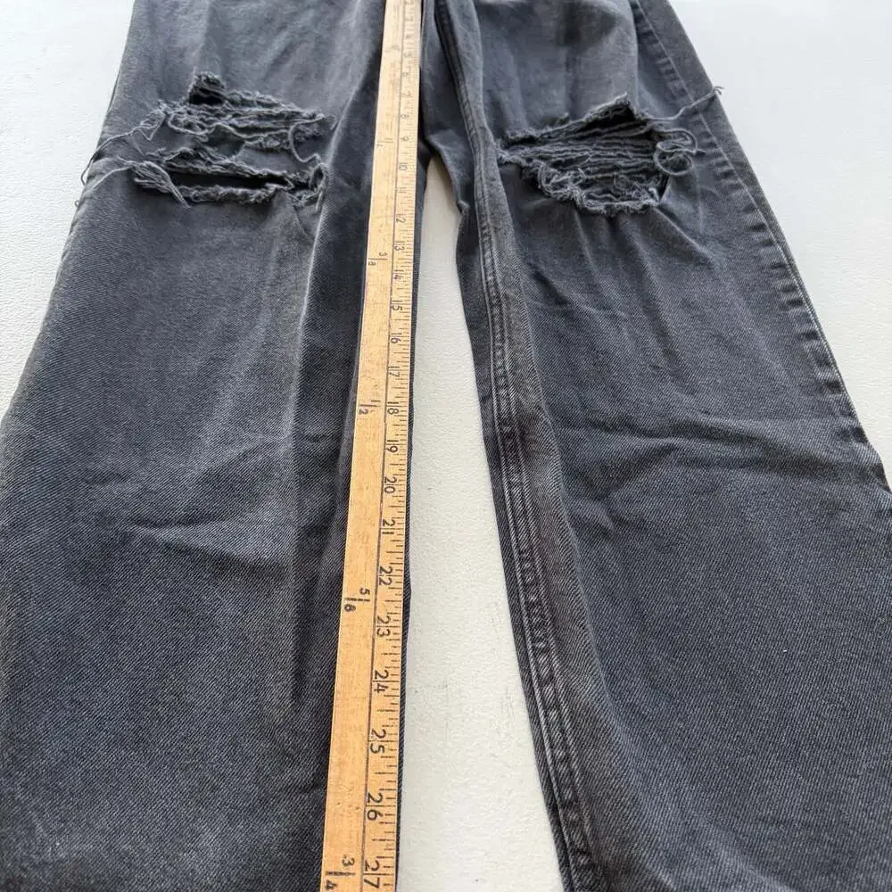 344 Levi's SilverTab '94 Baggy Distressed Black Jeans Size 29x31